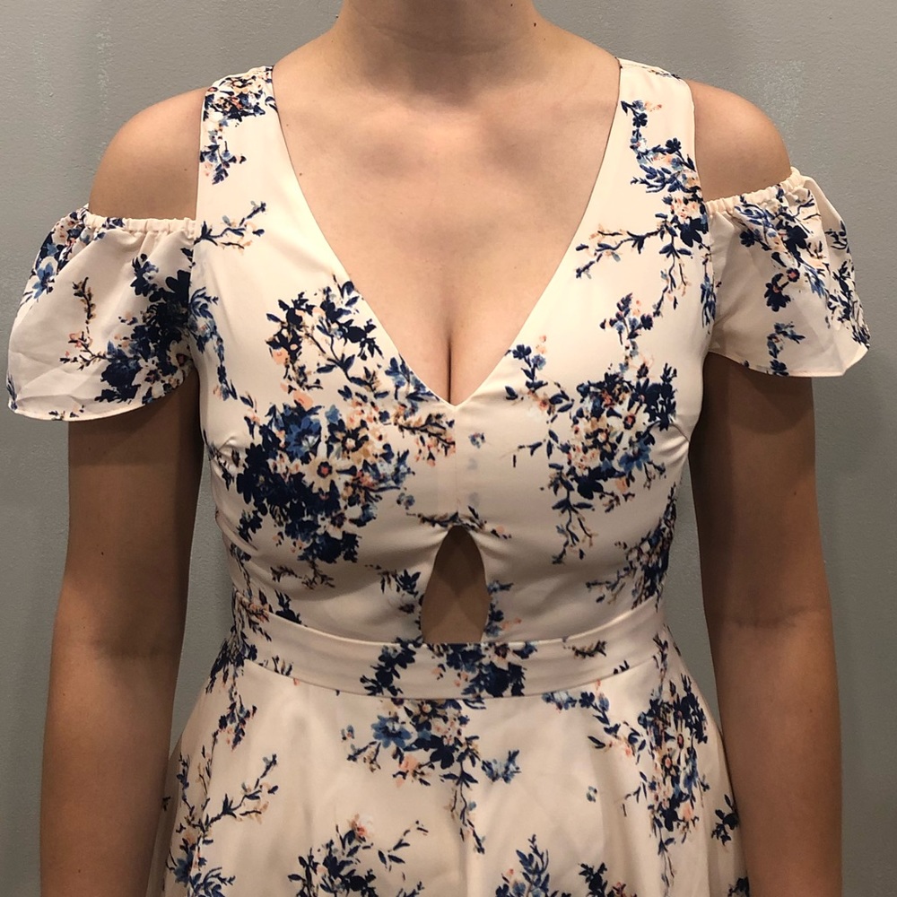 Ali & Jay Chasing Butterflies Cold Shoulder Dress - Picture 5 of 5